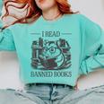 I Read Banned Books Comfort Colors Sweatshirt Butter I Read Banned Books Comfort Colors Sweatshirt Butter