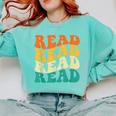 Read Read Read Read Book Lover Reading Bookworm Reader Comfort Colors Sweatshirt Butter Read Read Read Read Book Lover Reading Bookworm Reader Comfort Colors Sweatshirt Butter