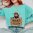 Read Book Reader Library Reading Librarian Pirate Bookworm Comfort Colors Sweatshirt Butter Read Book Reader Library Reading Librarian Pirate Bookworm Comfort Colors Sweatshirt Butter
