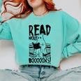 Read More Books Ghost Halloween Reading Teacher Literacy Comfort Colors Sweatshirt Butter Read More Books Ghost Halloween Reading Teacher Literacy Comfort Colors Sweatshirt Butter