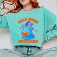 Read More Books Halloween Book Cute Ghost Reading Teaching Comfort Colors Sweatshirt Butter Read More Books Halloween Book Cute Ghost Reading Teaching Comfort Colors Sweatshirt Butter