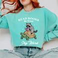 Read Books Be Kind Stay Weird Comfort Colors Sweatshirt Butter