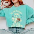 Read Books Be Kind Stay Weird Raccoon Coffee Lover Reading Comfort Colors Sweatshirt Butter Read Books Be Kind Stay Weird Raccoon Coffee Lover Reading Comfort Colors Sweatshirt Butter