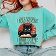 i Read Books And i Know Things Cat Reading Coffee Comfort Colors Sweatshirt Butter i Read Books And i Know Things Cat Reading Coffee Comfort Colors Sweatshirt Butter