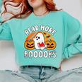 Read More Books Teacher Halloween Men Women Comfort Colors Sweatshirt Butter Read More Books Teacher Halloween Men Women Comfort Colors Sweatshirt Butter