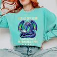 I Read Because Roasting People Is Frowned Upon Dragons Books Comfort Colors Sweatshirt Butter I Read Because Roasting People Is Frowned Upon Dragons Books Comfort Colors Sweatshirt Butter