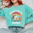 Read S'More Books Cute Campfire Reading Book Lovers Comfort Colors Sweatshirt Butter Read S'More Books Cute Campfire Reading Book Lovers Comfort Colors Sweatshirt Butter