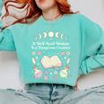 Well Read Woman Literature Quote Celestial Book Floral Comfort Colors Sweatshirt Butter Well Read Woman Literature Quote Celestial Book Floral Comfort Colors Sweatshirt Butter