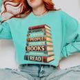 Reading Book Comfort Colors Sweatshirt Butter Reading Book Comfort Colors Sweatshirt Butter