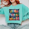 Reading And Bookcase Magic Book Premium Comfort Colors Sweatshirt Butter