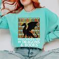 Reading Dragon Easily Distracted By Dragons And Books Comfort Colors Sweatshirt Butter Reading Dragon Easily Distracted By Dragons And Books Comfort Colors Sweatshirt Butter