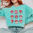 Reading Heart Book Valentines Day Teacher Women Girl Comfort Colors Sweatshirt Butter Reading Heart Book Valentines Day Teacher Women Girl Comfort Colors Sweatshirt Butter