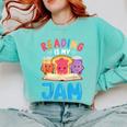 Reading Is My Jam I Love To Read Books Boy Girl Comfort Colors Sweatshirt Butter Reading Is My Jam I Love To Read Books Boy Girl Comfort Colors Sweatshirt Butter