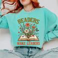 Reading Squad Book Lover Bookish Floral Readers Make Leaders Comfort Colors Sweatshirt Butter Reading Squad Book Lover Bookish Floral Readers Make Leaders Comfort Colors Sweatshirt Butter
