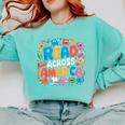 Reads Across Tee America Books Reader Reading Teacher Comfort Colors Sweatshirt Butter Reads Across Tee America Books Reader Reading Teacher Comfort Colors Sweatshirt Butter