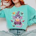 ReadsALOTL Cute Axolotl Book Lover Comfort Colors Sweatshirt Butter