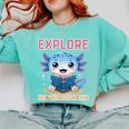 Readsolotl Kawaii Axolotl Book Lover Reading Comfort Colors Sweatshirt Butter Readsolotl Kawaii Axolotl Book Lover Reading Comfort Colors Sweatshirt Butter