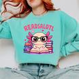 Readsolotl Pink Kawaii Axolotl Book Lover Reading Comfort Colors Sweatshirt Butter Readsolotl Pink Kawaii Axolotl Book Lover Reading Comfort Colors Sweatshirt Butter