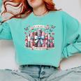 There’s No Such Thing As Too Many Books Comfort Colors Sweatshirt Butter