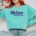 Retro Brooklyn Public Library NY New York Book Lover Comfort Colors Sweatshirt Butter Retro Brooklyn Public Library NY New York Book Lover Comfort Colors Sweatshirt Butter