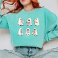 Retro Ghost Reading Books Halloween Bookish Ghost Bookworm Comfort Colors Sweatshirt Butter Retro Ghost Reading Books Halloween Bookish Ghost Bookworm Comfort Colors Sweatshirt Butter