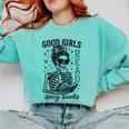 Romance Reader Good Girls Read Spicy Books Halloween Costume Comfort Colors Sweatshirt Butter Romance Reader Good Girls Read Spicy Books Halloween Costume Comfort Colors Sweatshirt Butter