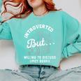Romance Reader Spicy Book Merch Book Lovers Bookish Women Comfort Colors Sweatshirt Butter Romance Reader Spicy Book Merch Book Lovers Bookish Women Comfort Colors Sweatshirt Butter
