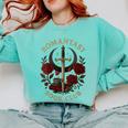 Romantasy Book Club Coffee Sword Roses Comfort Colors Sweatshirt Butter Romantasy Book Club Coffee Sword Roses Comfort Colors Sweatshirt Butter