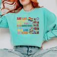 Say Gay Protect Trans Kids Read Banned Books LGBTQ Gay Pride Comfort Colors Sweatshirt Butter Say Gay Protect Trans Kids Read Banned Books LGBTQ Gay Pride Comfort Colors Sweatshirt Butter