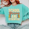 School Librarians Are Essential Library Book Lover Librarian Comfort Colors Sweatshirt Butter School Librarians Are Essential Library Book Lover Librarian Comfort Colors Sweatshirt Butter