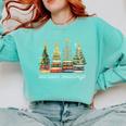 Seasons Readings All Booked For Christmas Book Reading Lover Comfort Colors Sweatshirt Butter Seasons Readings All Booked For Christmas Book Reading Lover Comfort Colors Sweatshirt Butter