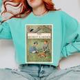 The Secret Garden Book Comfort Colors Sweatshirt Butter