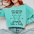 Smutty Book Lovers Romantasy Dark Fairy Tales Romance Reader I Dont Watch Porn Small Grey Comfort Colors Sweatshirt Butter