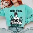 Smutty Spicy Book Smut Reader I Look Better Bent Over A Book Comfort Colors Sweatshirt Butter