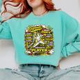 Softball Pitcher Best Traits Brave Retro Pop Comic Book Art Comfort Colors Sweatshirt Butter Softball Pitcher Best Traits Brave Retro Pop Comic Book Art Comfort Colors Sweatshirt Butter
