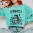 Somebody's Smut Reading Wife Smutty Book Lovers Comfort Colors Sweatshirt Butter Somebody's Smut Reading Wife Smutty Book Lovers Comfort Colors Sweatshirt Butter