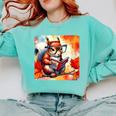 Squirrel Reading Comic Book On Autumn Branch Glasses Leaves Comfort Colors Sweatshirt Butter Squirrel Reading Comic Book On Autumn Branch Glasses Leaves Comfort Colors Sweatshirt Butter