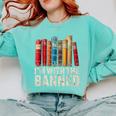 Support Banned Books Freedom I'm With The Banned Comfort Colors Sweatshirt Butter