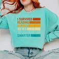 I Survived Reading Banned Books All I Got Was Smarter Comfort Colors Sweatshirt Butter