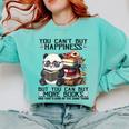 Teacher Bookworm Book Lover Panda Reading Book Librarian Tee Comfort Colors Sweatshirt Butter