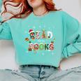 Teacher Read More Books Christmas Reading Bookworm Librarian Comfort Colors Sweatshirt Butter Teacher Read More Books Christmas Reading Bookworm Librarian Comfort Colors Sweatshirt Butter