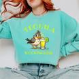 Tequila Mockingbird For Book Lovers And Writers Comfort Colors Sweatshirt Butter