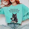 At Times I Think To Myself Drop The Book And Get Stuff Done Comfort Colors Sweatshirt Butter