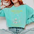 Tired Moms Book Club Coffee Chaos Readers Cozy Comfort Colors Sweatshirt Butter