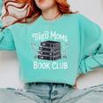 Tired Moms Book Club Comfort Colors Sweatshirt Butter