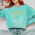 Tired Moms Club Bookish Book Lover Homebody Fall Book Club Comfort Colors Sweatshirt Butter