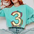 Toddler 3rd Birthday Books Themed 3 Year Old Boys Kids Girls Comfort Colors Sweatshirt Butter Toddler 3rd Birthday Books Themed 3 Year Old Boys Kids Girls Comfort Colors Sweatshirt Butter