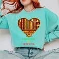 History Education Is Freedom Books Black History Heart Comfort Colors Sweatshirt Butter History Education Is Freedom Books Black History Heart Comfort Colors Sweatshirt Butter