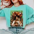 History Month Black Afro Girl Women Book Lovers Floral Comfort Colors Sweatshirt Butter History Month Black Afro Girl Women Book Lovers Floral Comfort Colors Sweatshirt Butter