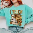 History Month I Teach Melanin Book Black Teacher Comfort Colors Sweatshirt Butter History Month I Teach Melanin Book Black Teacher Comfort Colors Sweatshirt Butter